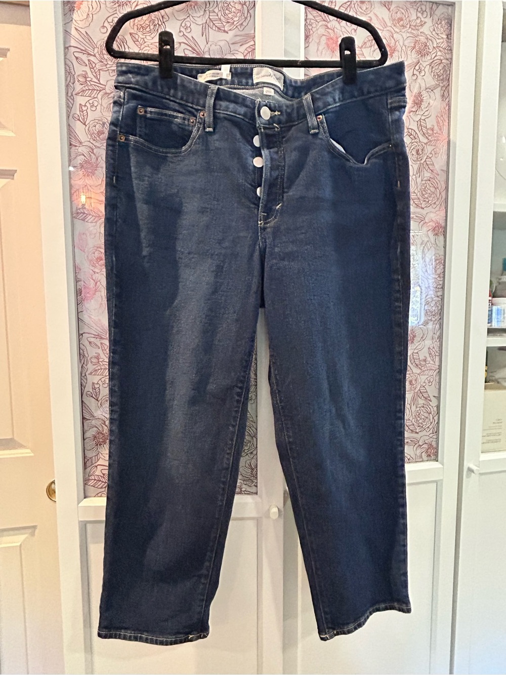 Universal Thread Dark Blue Mid Rise 80’s Slim Denim